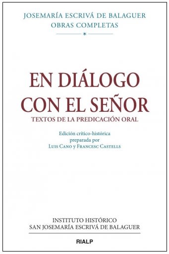 EN DIALOGO CON EL SEÑOR. TAPA BLANDA 1 EN DIALOGO CON EL SEÑOR. TAPA BLANDA 1