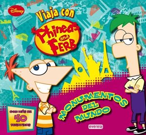 MONUMENTOS DEL MUNDO. PEGATINAS - PHINEAS Y FERB (DISNEY)1