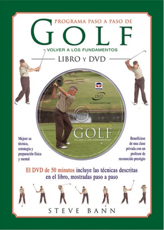 PROGRAMA PASO A PASO DE GOLF. LIBRO + DVD1
