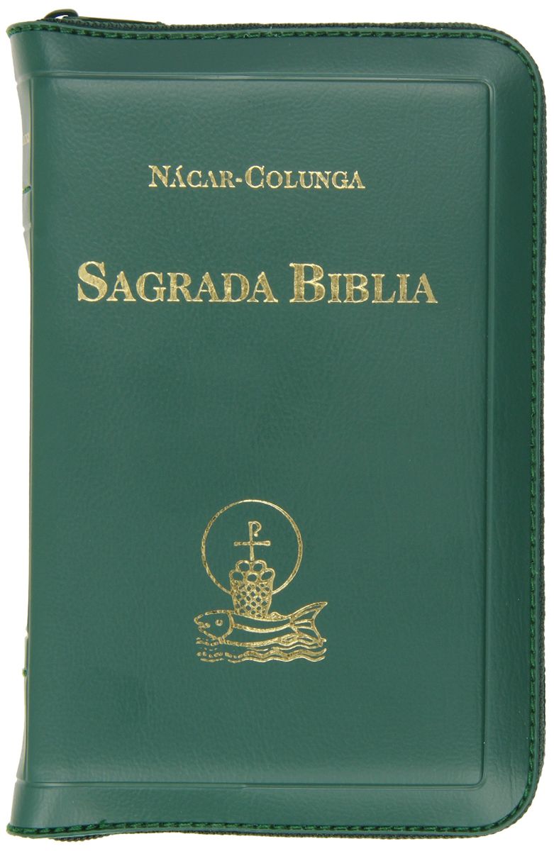 SAGRADA BIBLIA (BOLSILLO 9x13 cm)  ESTUCHE ROJO CON CIERRE1