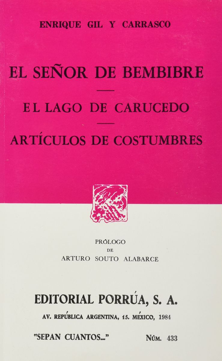 EL SEÑOR DE BEMBIBRE / EL LAGO DE CARUCEDO / ARTICULOS ..      (SC433)1