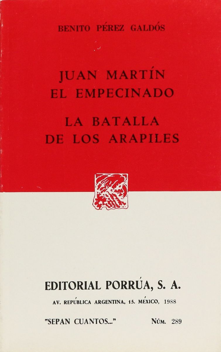 JUAN MARTIN EL EMPECINADO                            (SC289)1