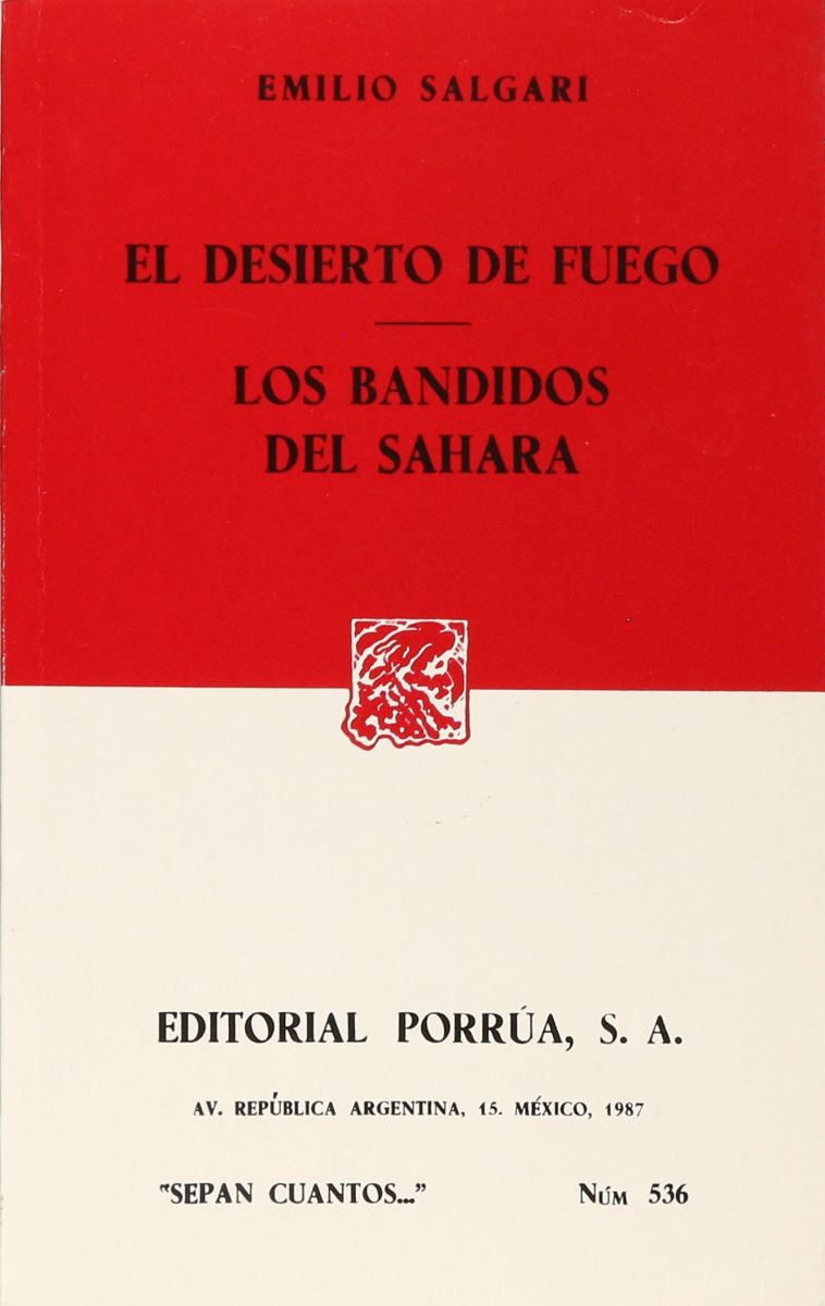 EL DESIERTO DE FUEGO - LOS BANDIDOS DEL SAHARA       (SC536) NT1