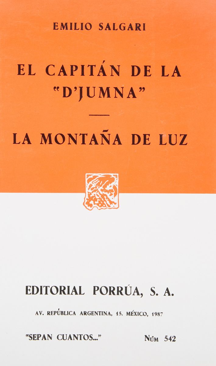 EL CAPITAN DE LA D JUMNA  - LA MONTA?A DE LUZ               (SC542)1