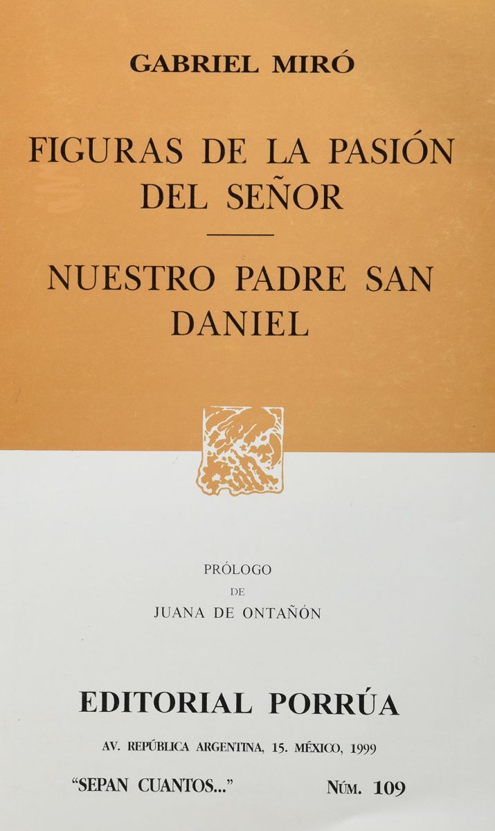 FIGURAS DE LA PASION DEL SEÑOR - NUESTRO PADRE SAN DANIEL (SC109)1