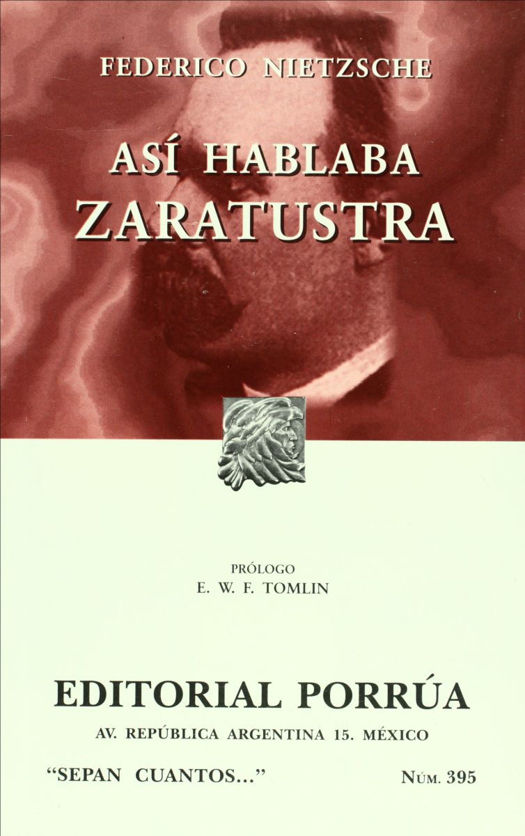 ASI HABLABA ZARATUSTRA (SC395) NE 1 ASI HABLABA ZARATUSTRA (SC395) NE 1