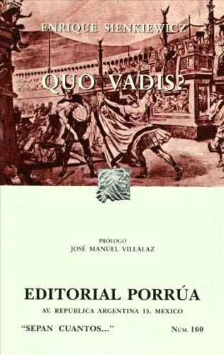 QUO VADIS (SC160) 1 QUO VADIS (SC160) 1