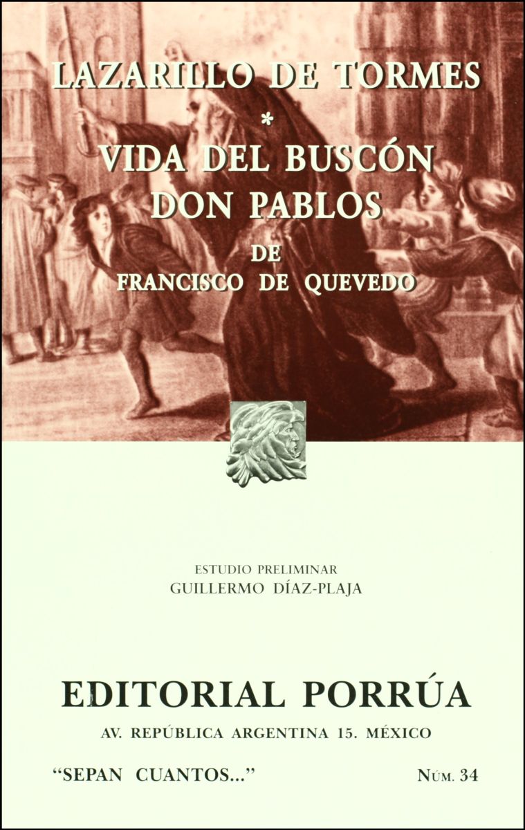 LAZARILLO DE TORMES / VIDA DEL BUSCON DON PABLOS (SC034)1
