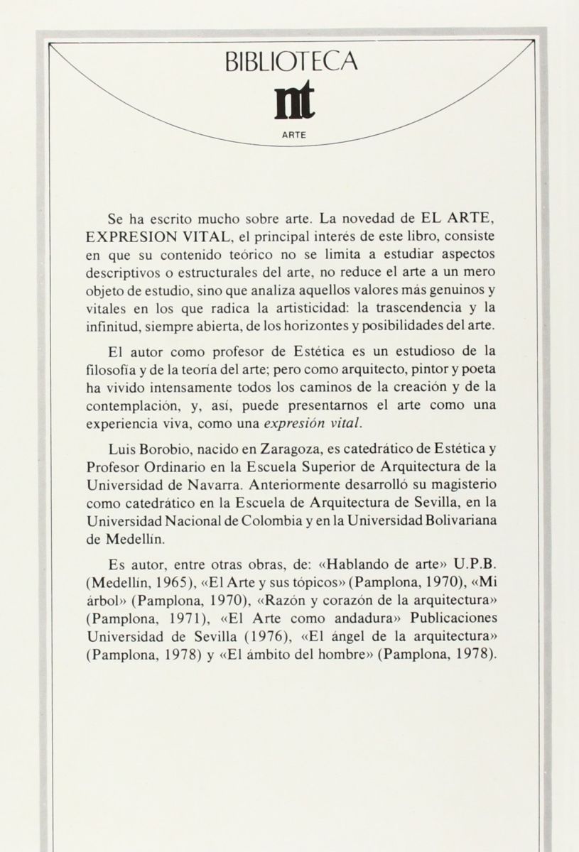 EL ARTE, EXPRESION VITAL 2