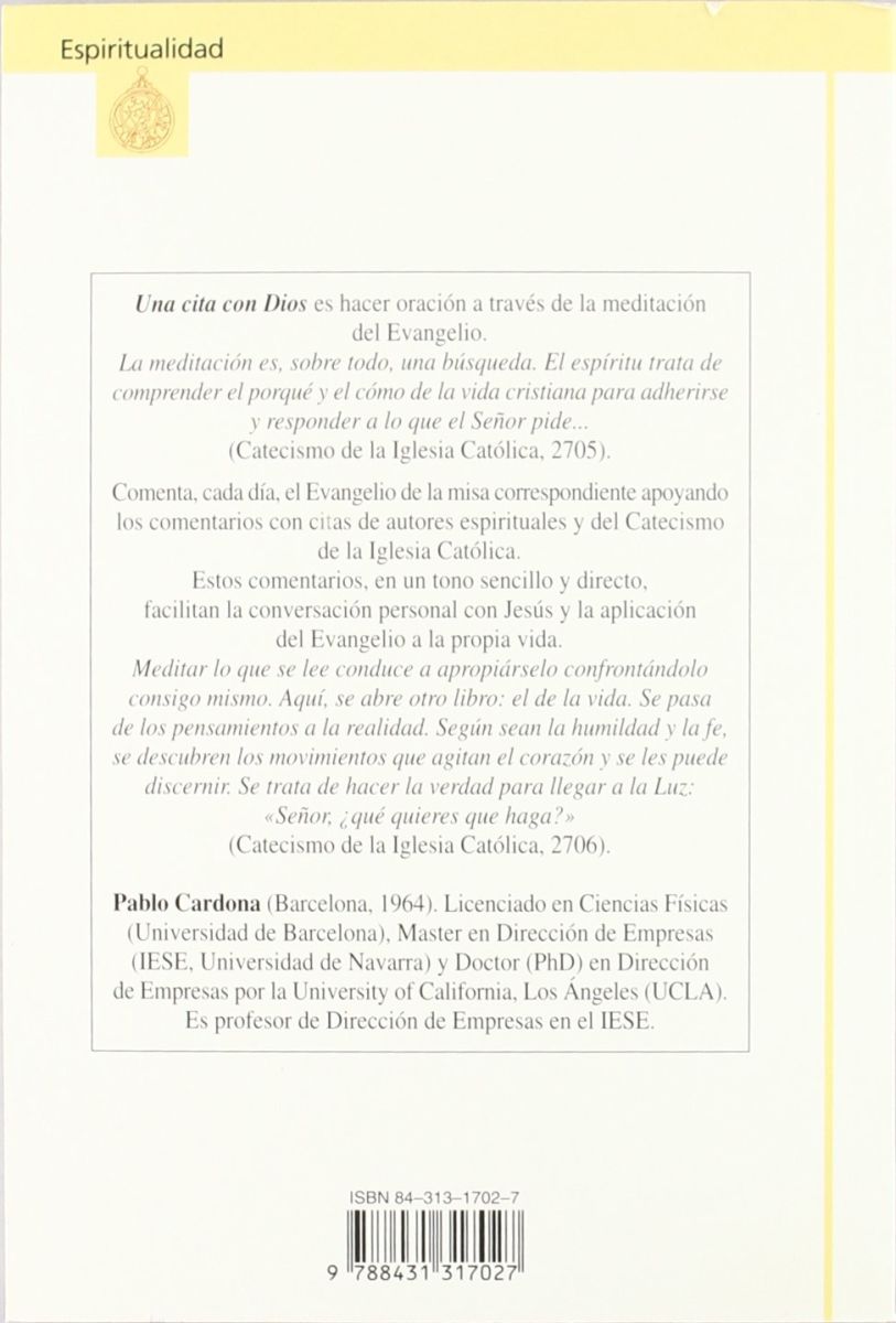 UNA CITA CON DIOS. TOMO V. TIEMPO ORDINARIO. SEMANAS 13 A 232