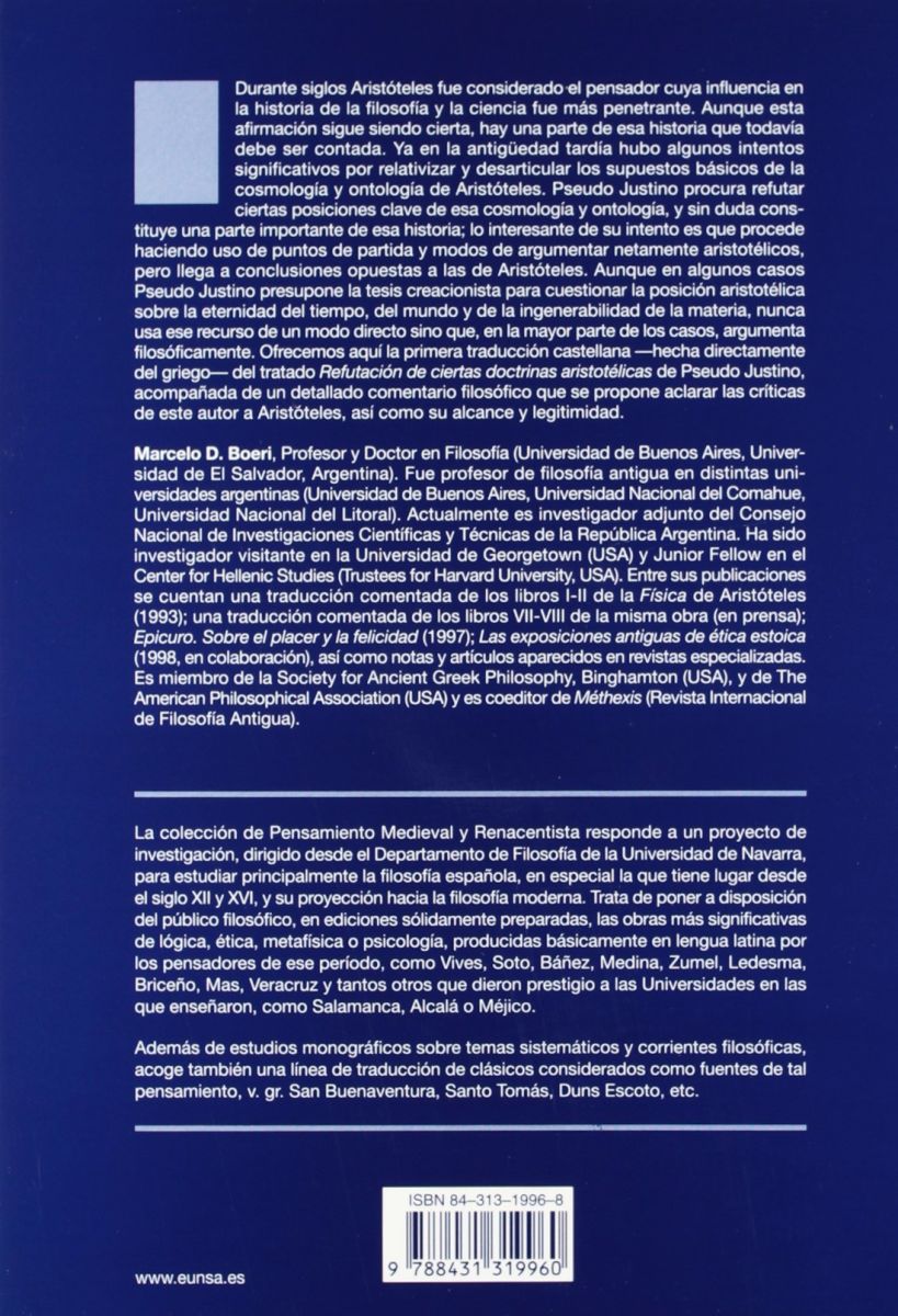 REFUTACION DE CIERTAS DOCTRINAS ARISTOTELICAS2