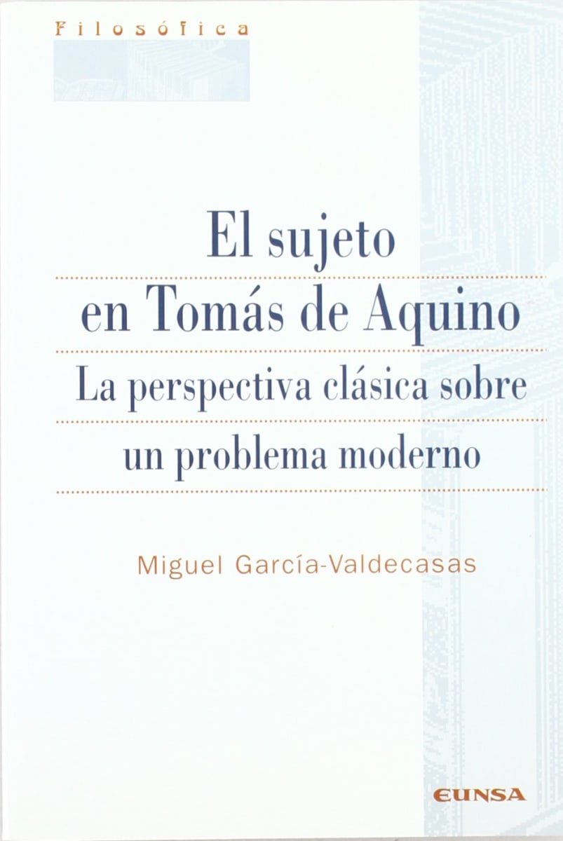 EL SUJETO EN TOMAS DE AQUINO1