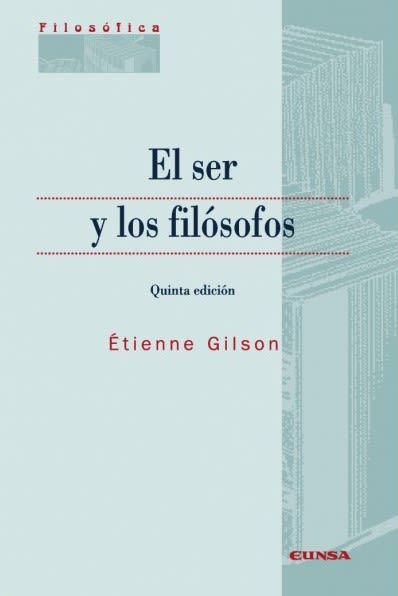 EL SER Y LOS FILOSOFOS1