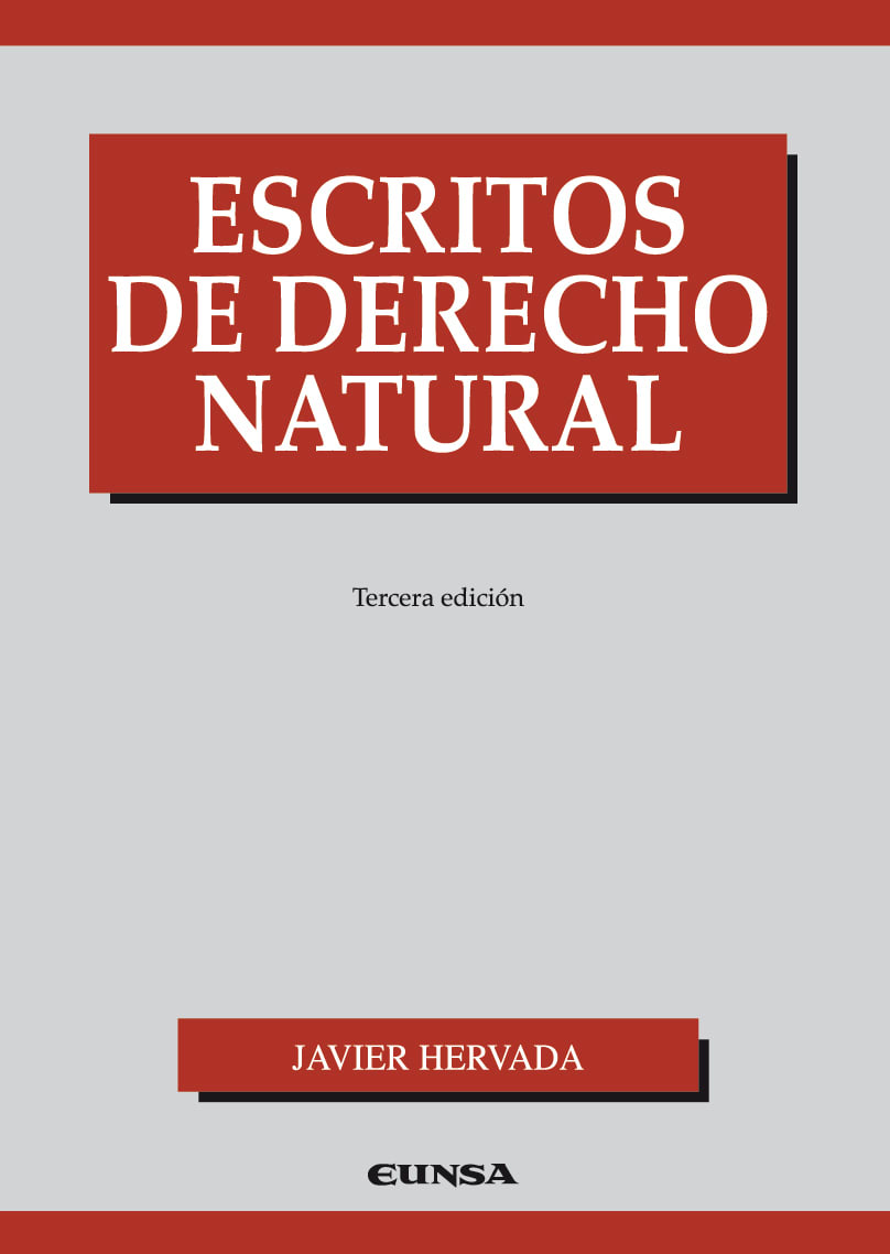 ESCRITOS DE DERECHO NATURAL1