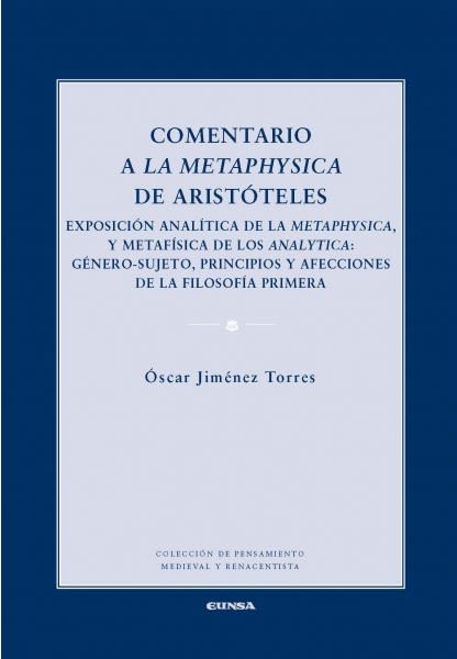 COMENTARIO A LA METAPHYSICA DE ARISTOTELES1