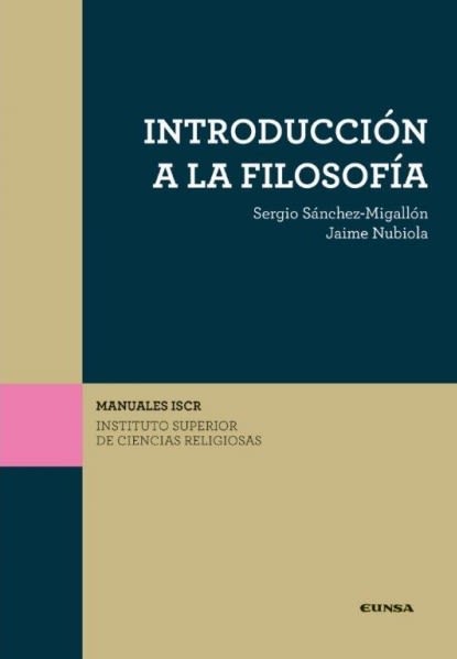 INTRODUCCION A LA FILOSOFIA MANUALES ISCR1