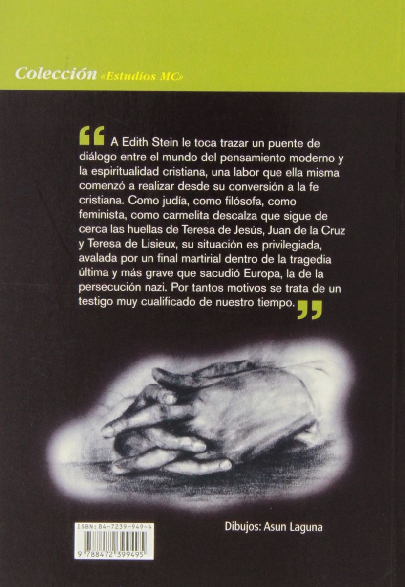 EDITH STEIN: MODELO Y MAESTRA DE ESPIRITUALIDAD (4 ED)2