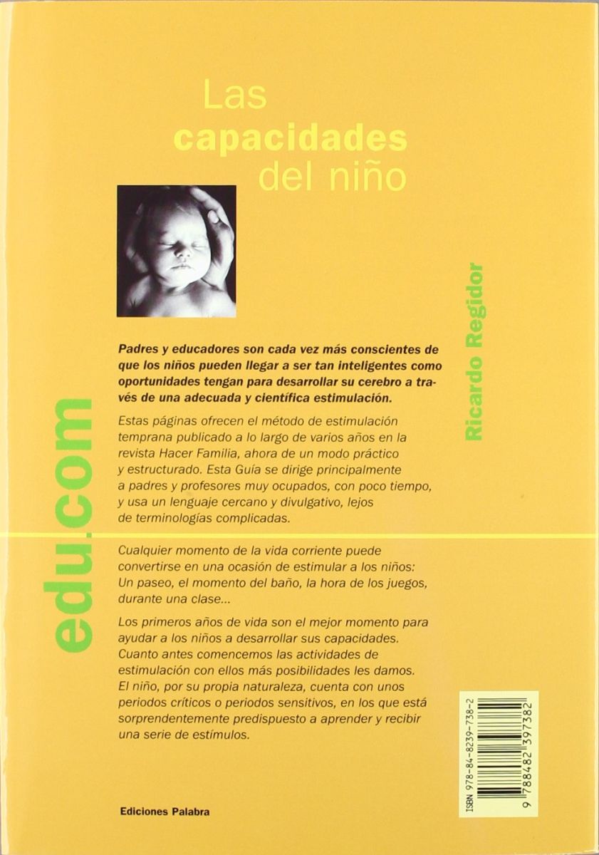 LAS CAPACIDADES DEL NIÑO. GUIA DE ESTIMULACION TEMPRANA2