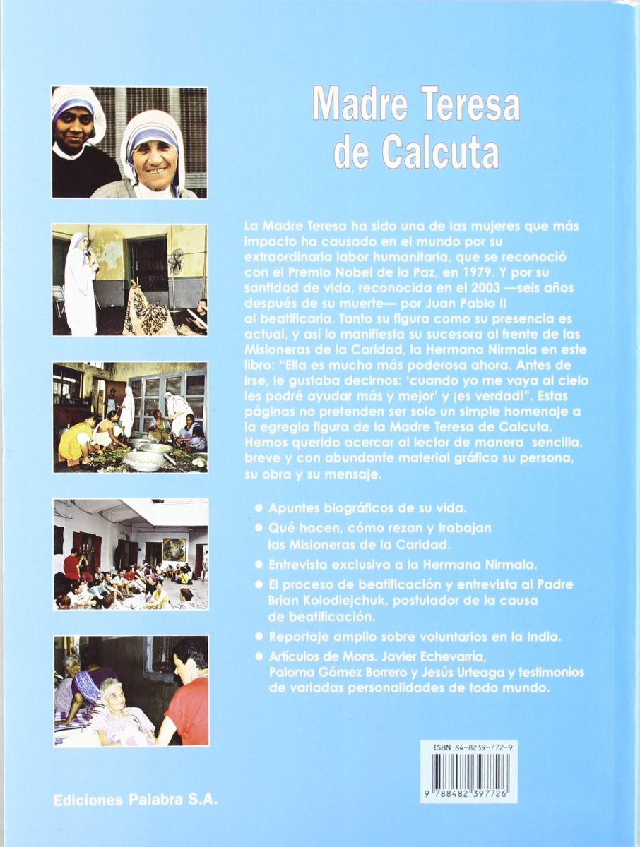 MADRE TERESA DE CALCUTA. CONTADA POR JUAN PABLO II2