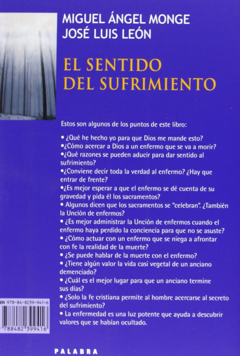 EL SENTIDO DEL SUFRIMIENTO. 4 ED2