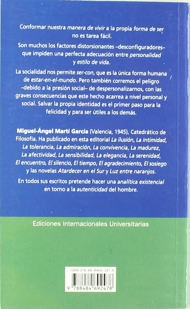 EL ESTILO DE VIDA. PERSONALIZAR LA PROPIA VIDA2