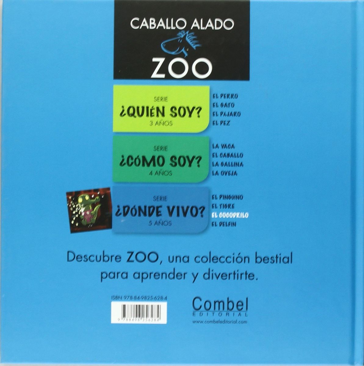 EL COCODRILO - ¿DONDE VIVO? - CABALLO ALADO ZOO2