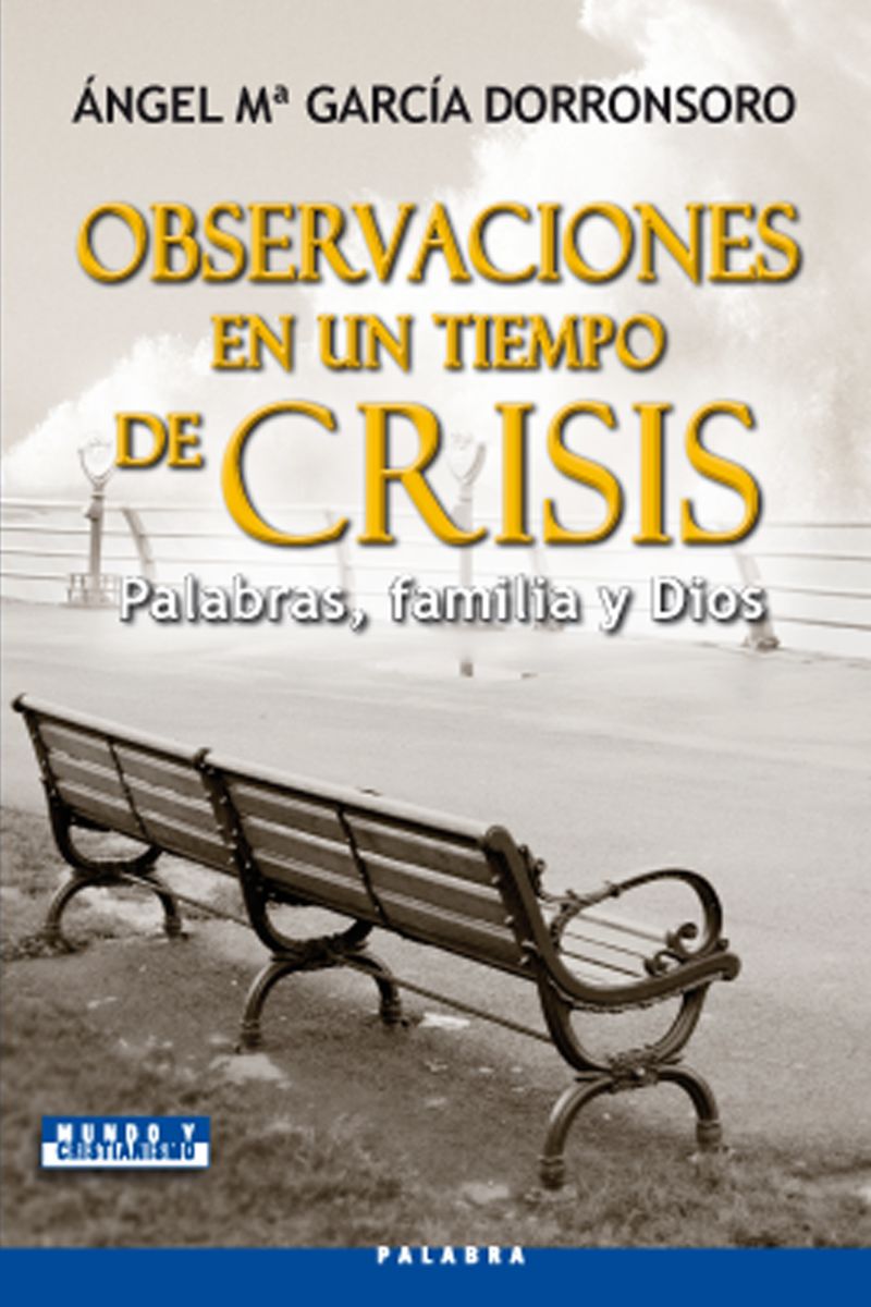 OBSERVACIONES EN UN TIEMPO DE CRISIS1