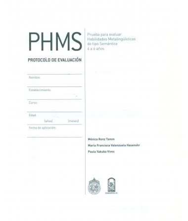 PHMS PRUEBA PARA EVALUAR HAB. METALINGUISTICAS 4 A 6 (SET 10 UNID)1