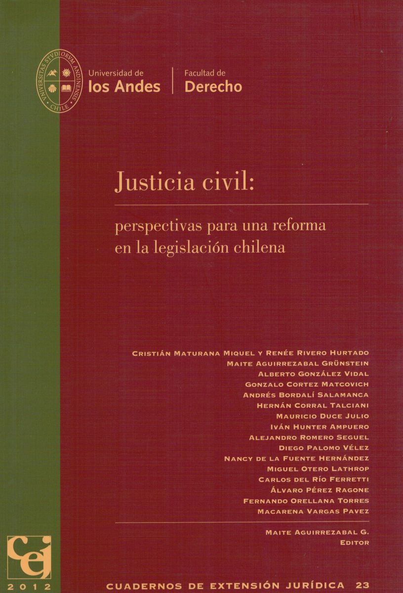 JUSTICIA CIVIL (CUADERNO DE EXTENSION 23)1