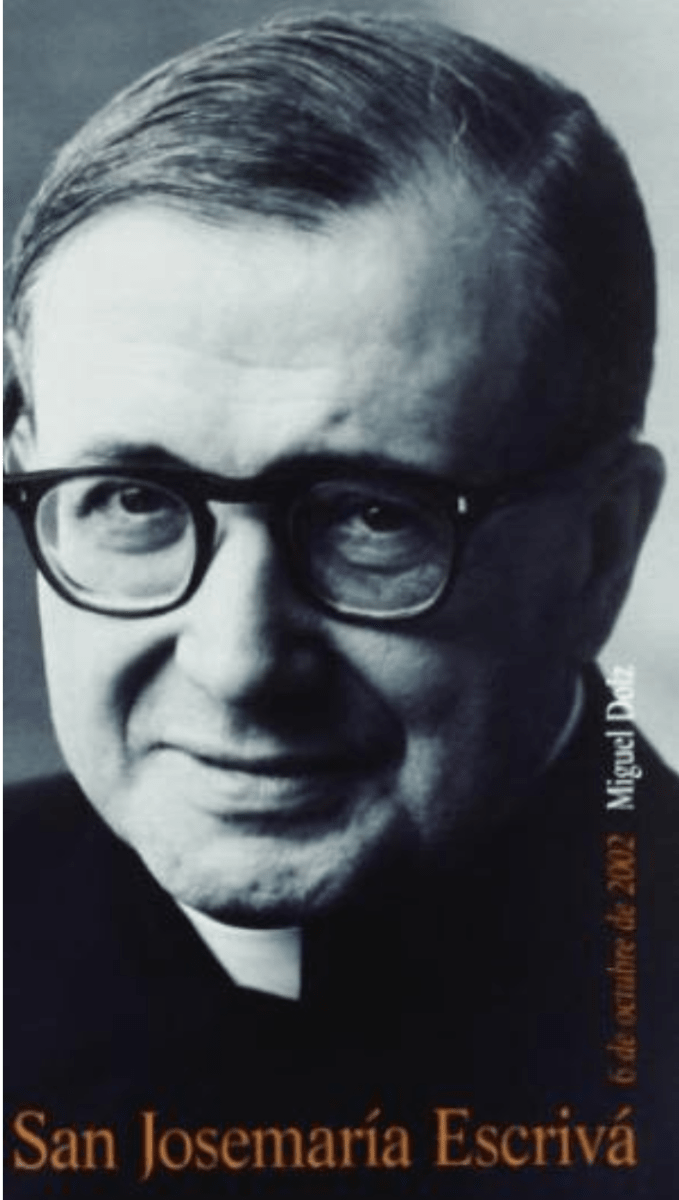 San Josemaría Escrivá 6 de octubre 20021