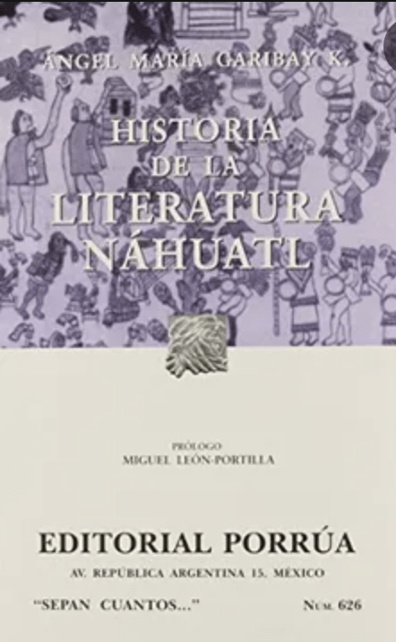HISTORIA DE LA LITERATURA NAHUATL (SC626) NE1
