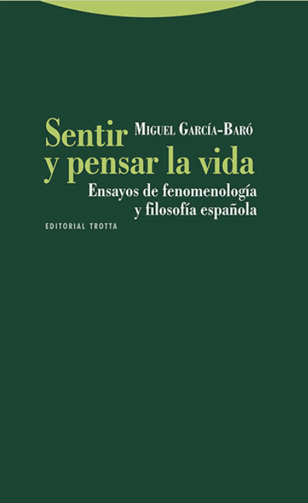 SENTIR Y PENSAR LA VIDA1