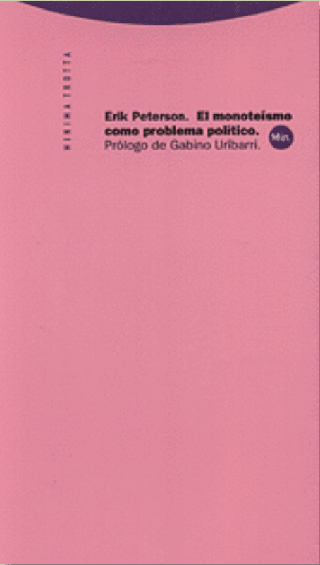 EL MONOTEÍSMO COMO PROBLEMA POLÍTICO1