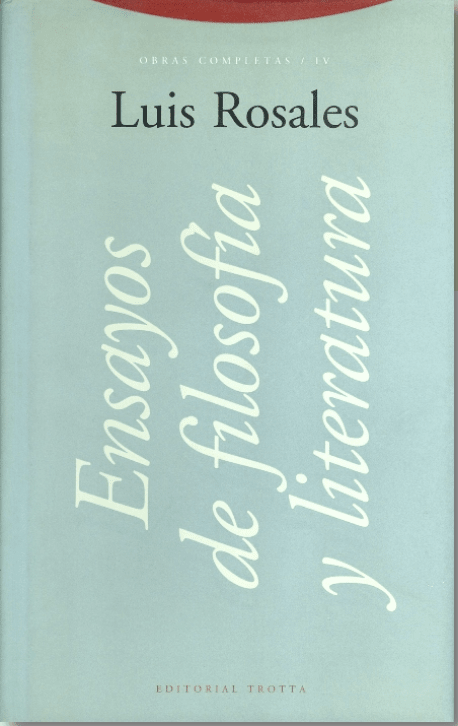 ESTUDIOS DE FILOSOFÍA Y LITERATURA IV1