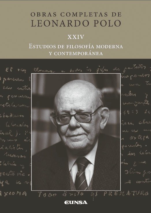 ESTUDIOS DE FILOSOFIA MODERNA Y CONTEMPORANEA (L.P XXIV)1