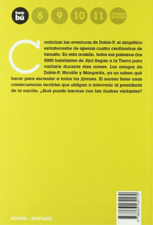 EL REGRESO DE DOBLE-P, FERNANDO LALANA, Jóvenes lectores, BAMBU1
