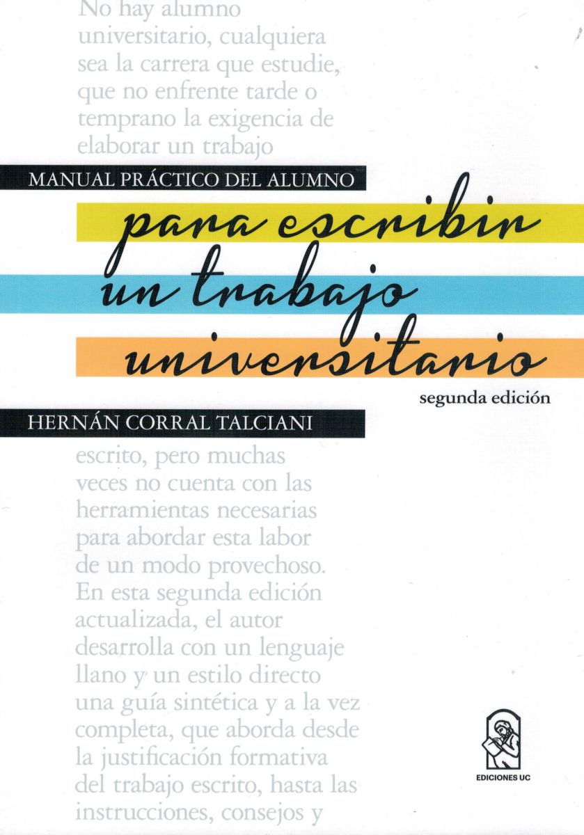MANUAL PRACTICO DEL ALUMNO PARA ESCRIBIR UN TRABAJO UNIVERSITARIO1