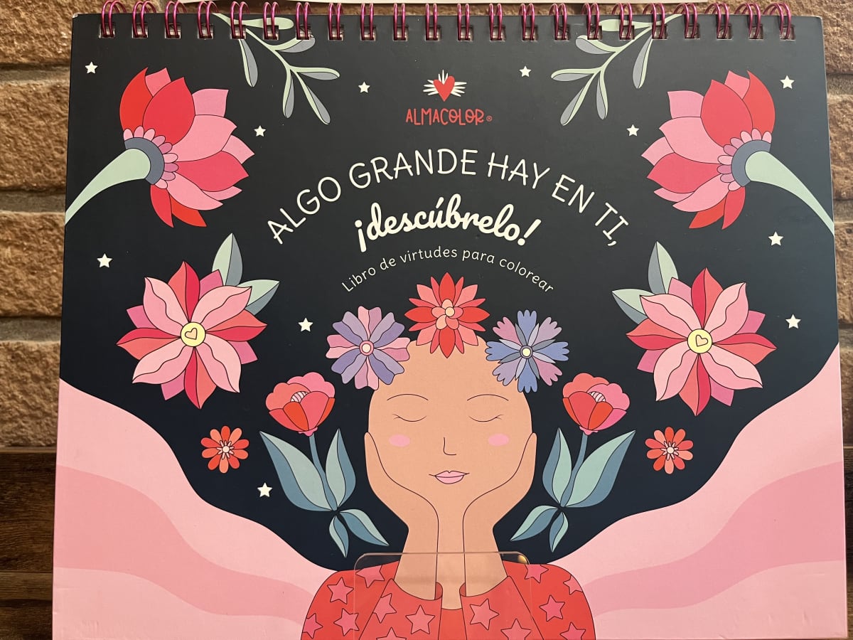 El libro de las virtudes para colorear. Algo grande hay en ti1