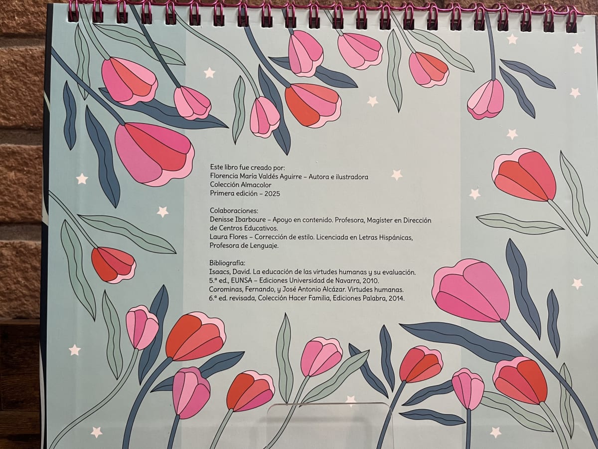 El libro de las virtudes para colorear. Algo grande hay en ti2