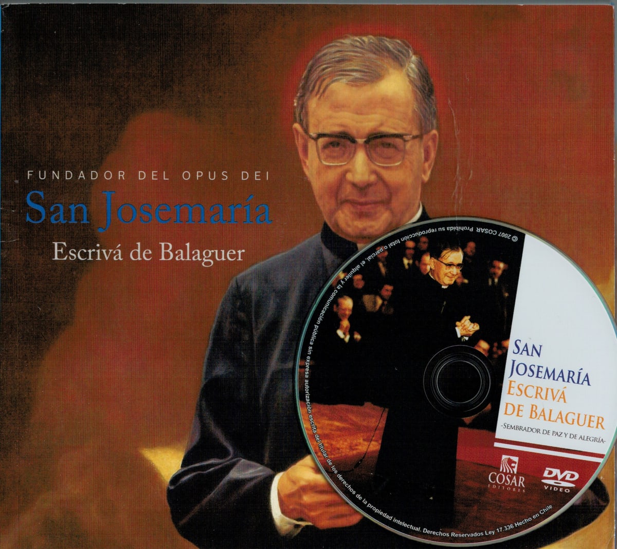 BIOGRAFIA SAN JOSEMARIA + DVD +TRIPTICO1
