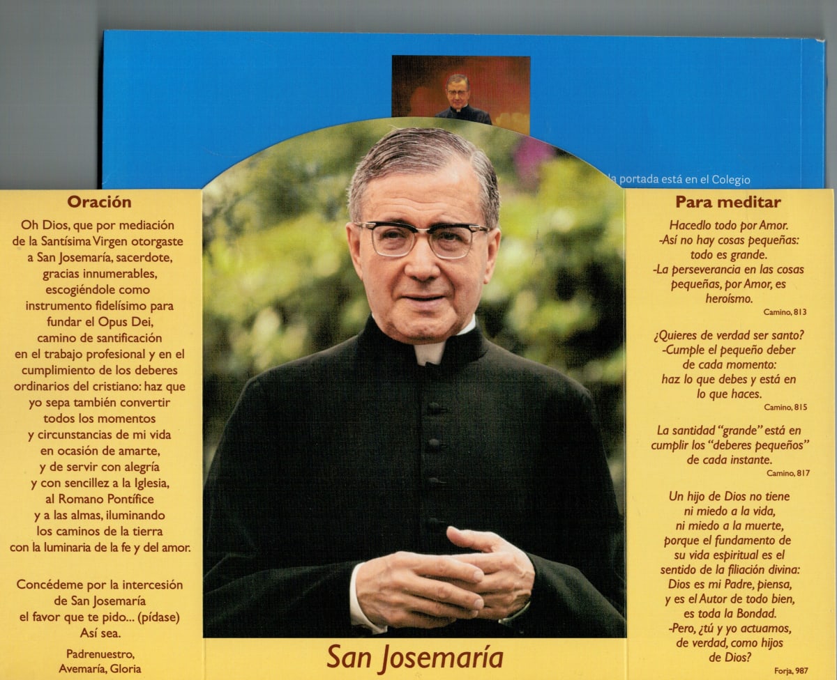 BIOGRAFIA SAN JOSEMARIA + DVD +TRIPTICO2
