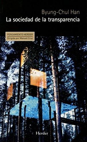 LA SOCIEDAD DE LA TRANSPARENCIA1