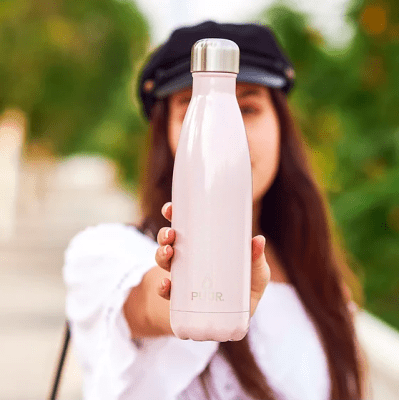 Botella Térmica Puur Rose Marble | 500 ml