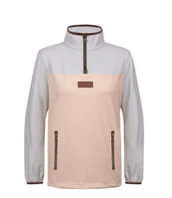 Polar Pullover Levinan Beige Mujer