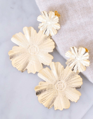 AROS FLORA GOLD DOBLE