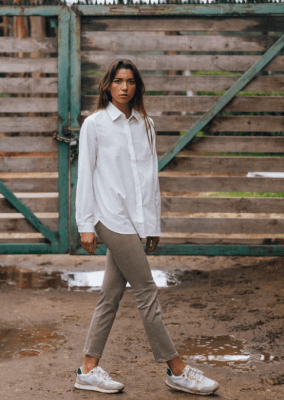 JEANS GOLONDRINAS BEIGE