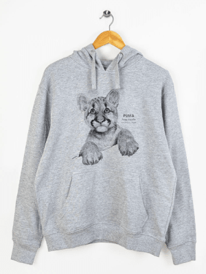 POLERON CANGURO PUMA BB GRIS