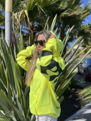 Hoodie Mafia Tendency Lemon Black