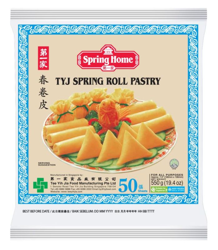MASA DE ARROLLADO SPRING ROLL 550 g