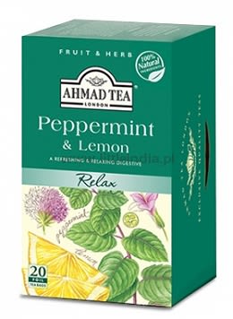 AHMAD TE ROJO CON MENTA Y LIMON
